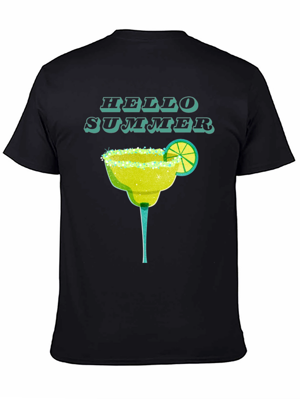Hello Summer Margarita T-Shirt - Trendy Graphic Tee