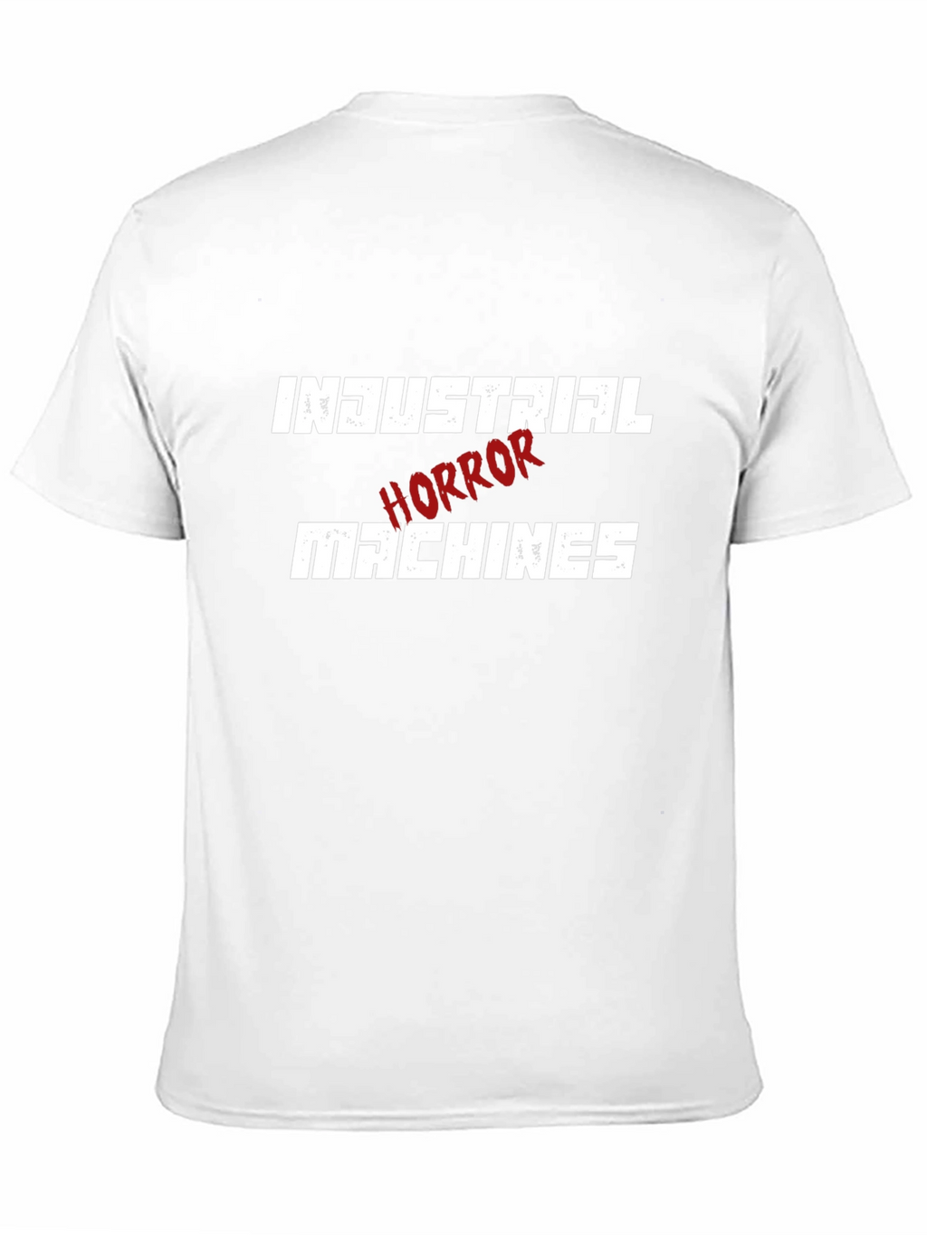 Industrial Horror Machines Black Graphic T-Shirt