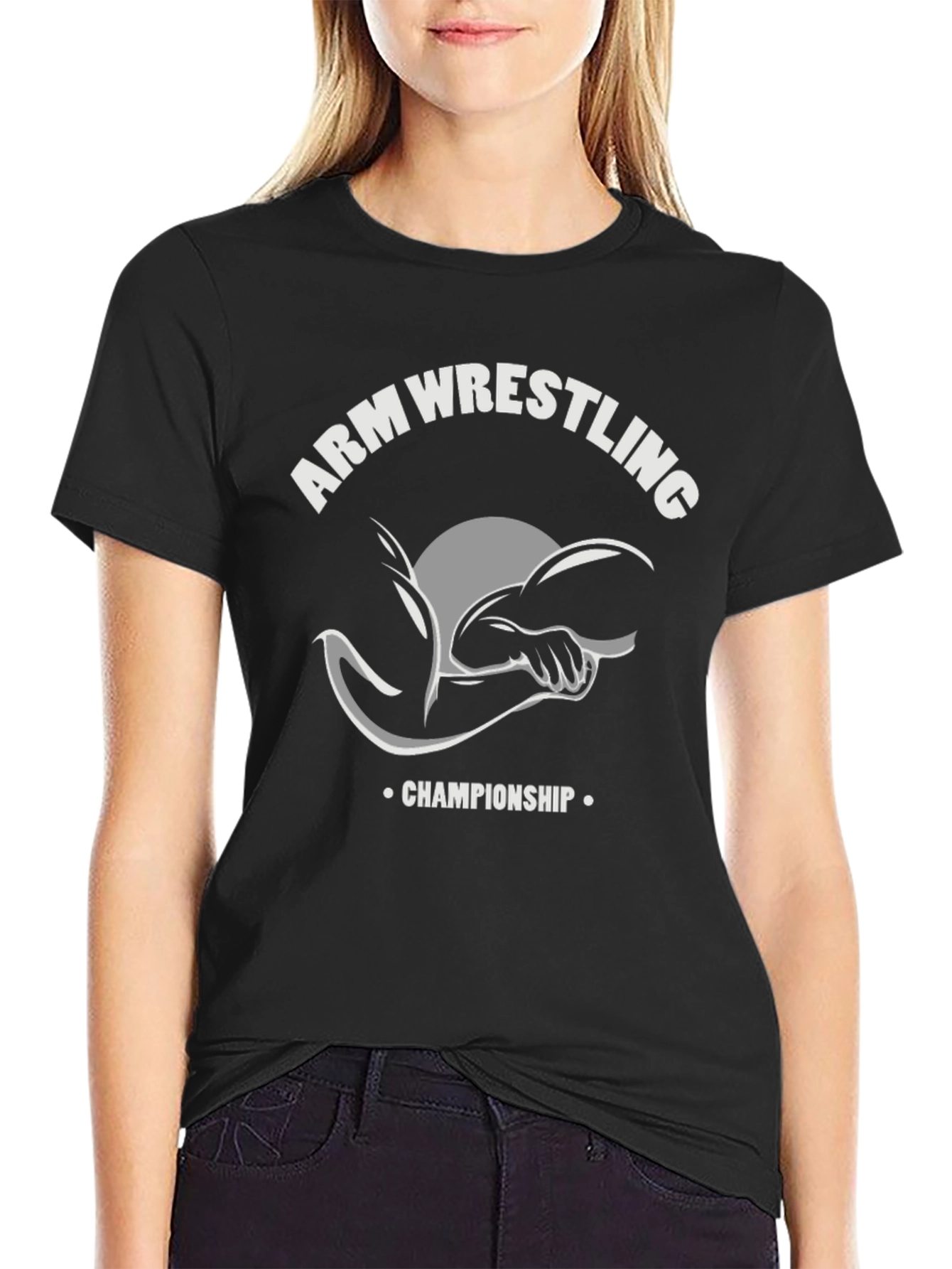 Arm Wrestling Championship Graphic Tee