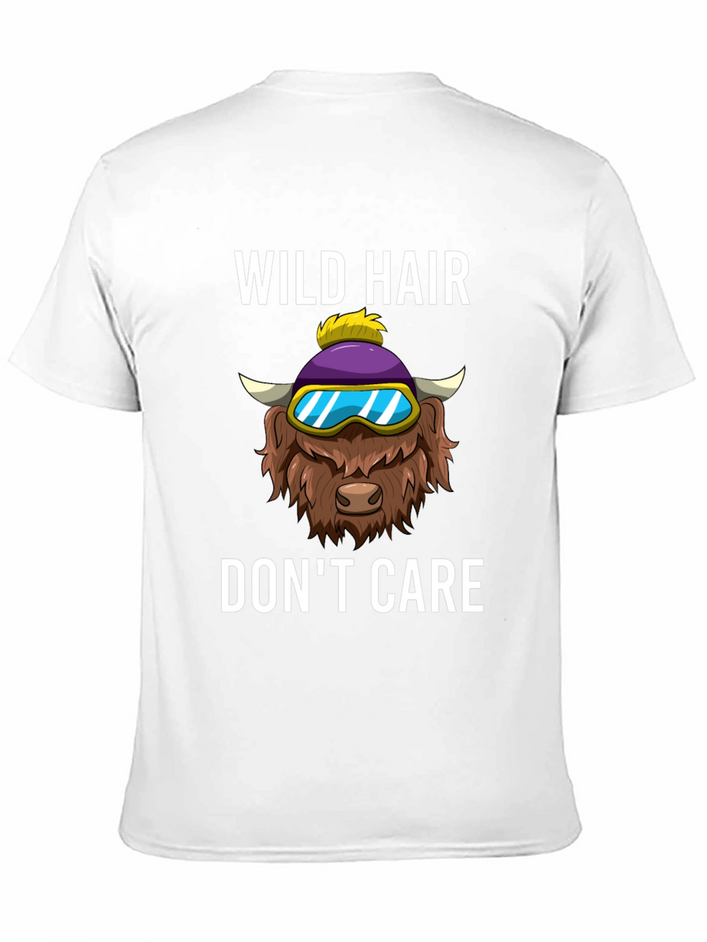 Wild Hair Dont Care Graphic Tee