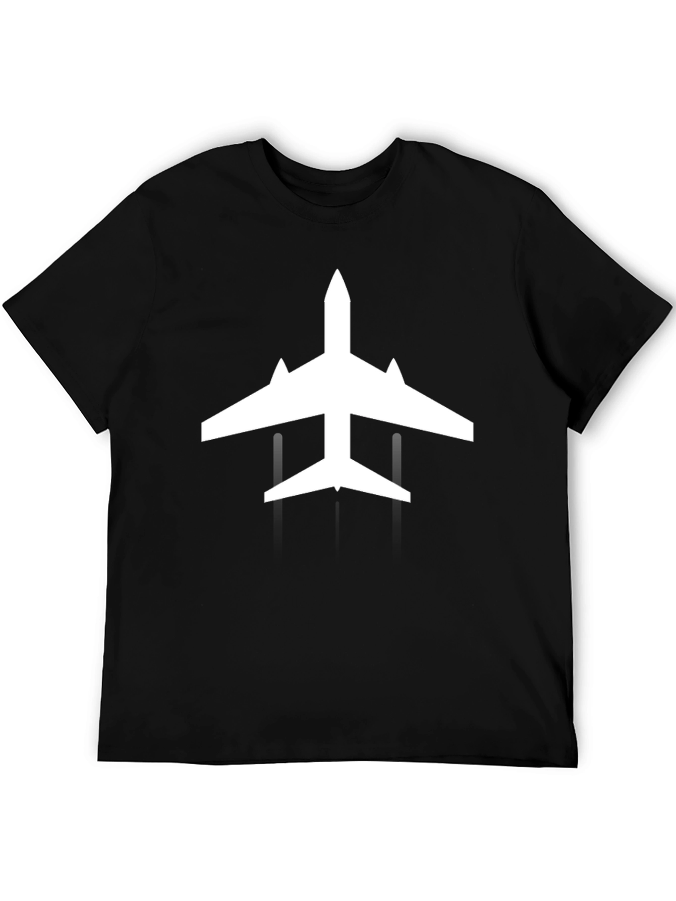 Jet Plane Graphic Tee - Classic Style