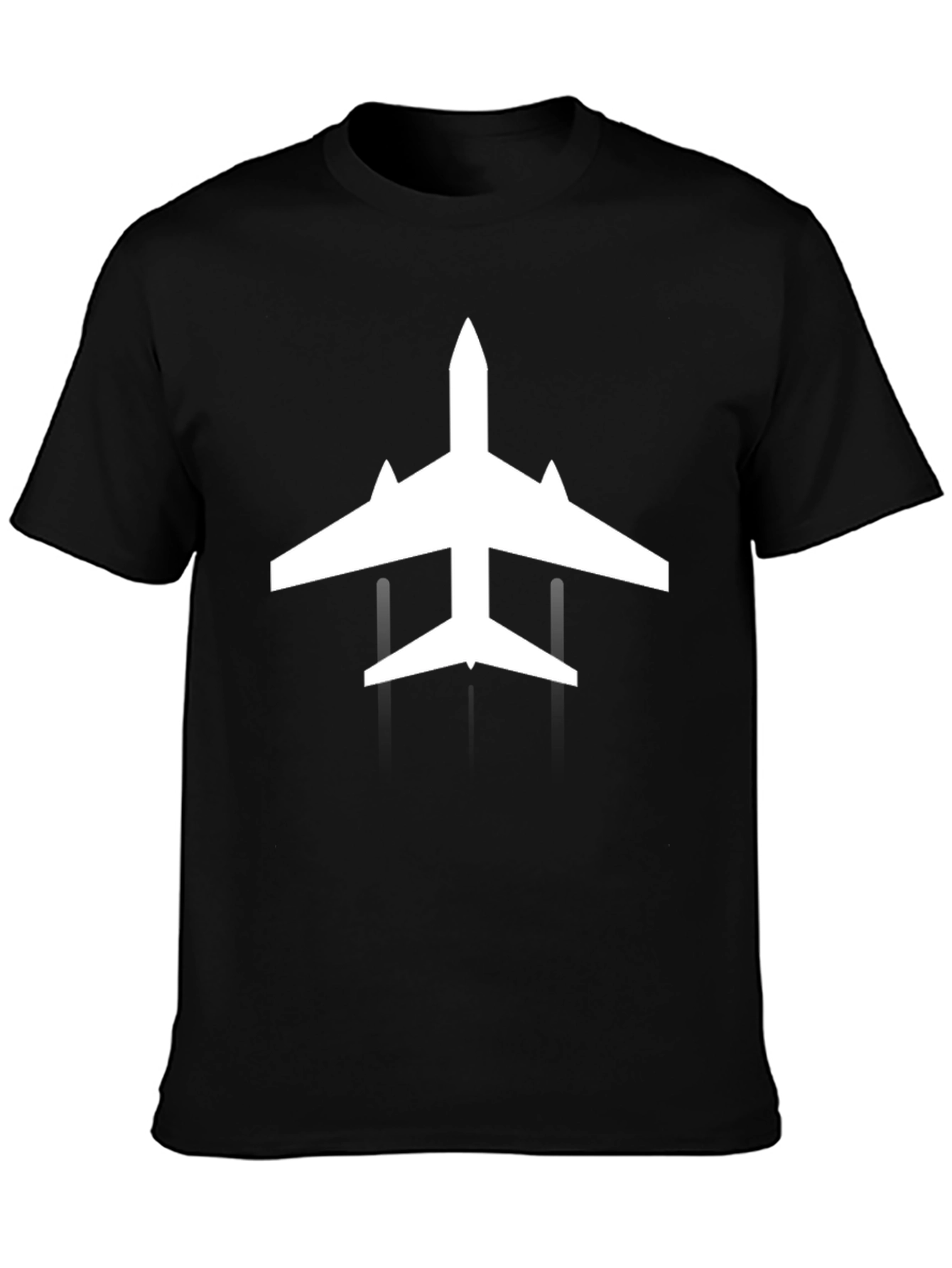 Jet Plane Graphic Tee - Classic Style