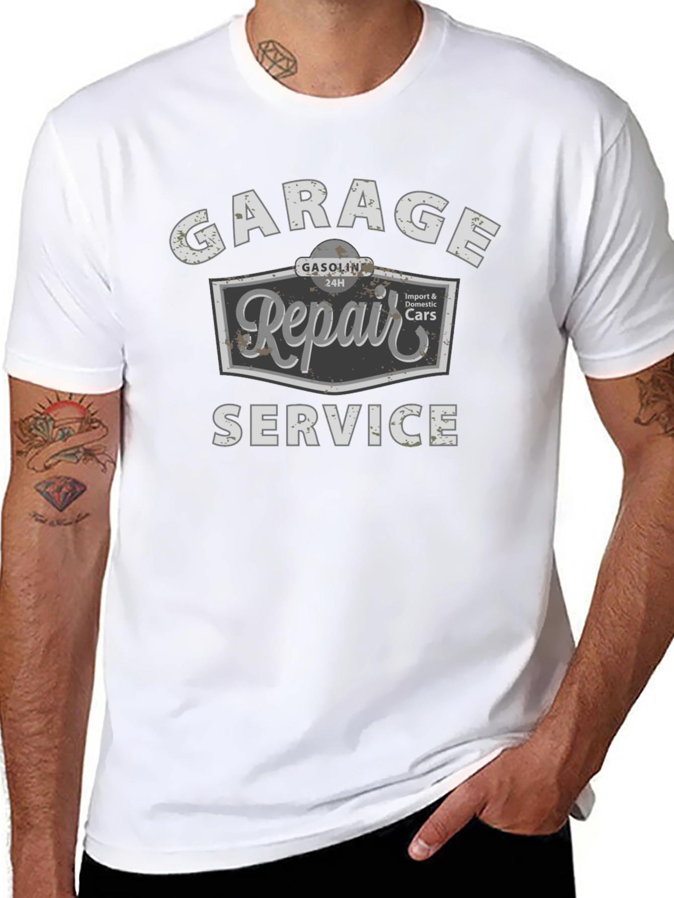 Vintage Garage Repair Service T-Shirt