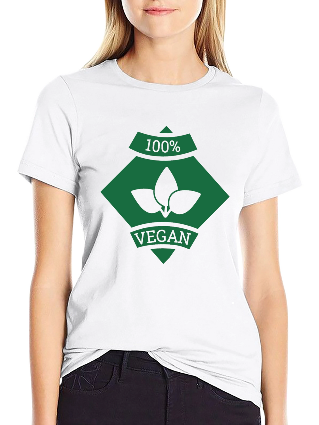 100% Vegan Graphic Tee - Stylish & Comfortable