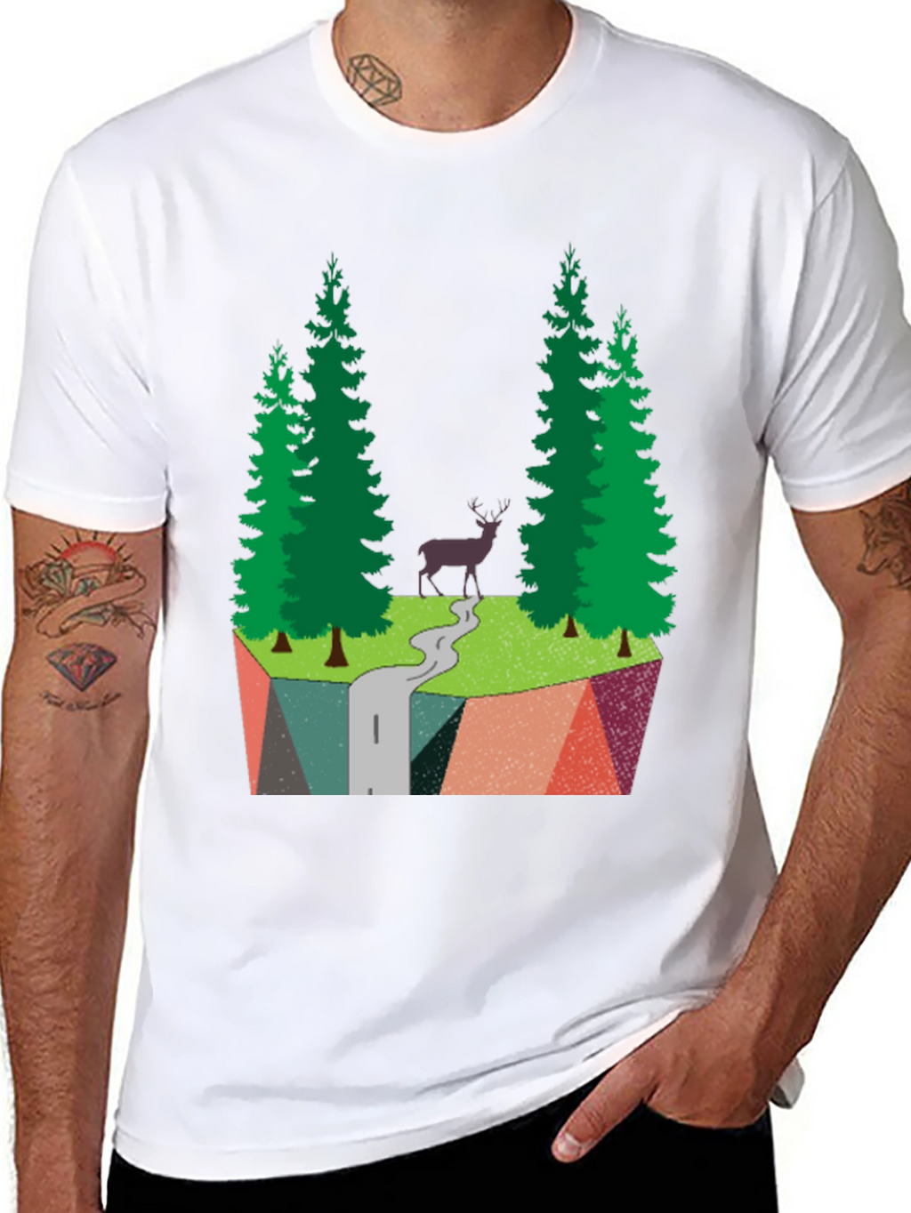 Nature Scene Graphic Tee