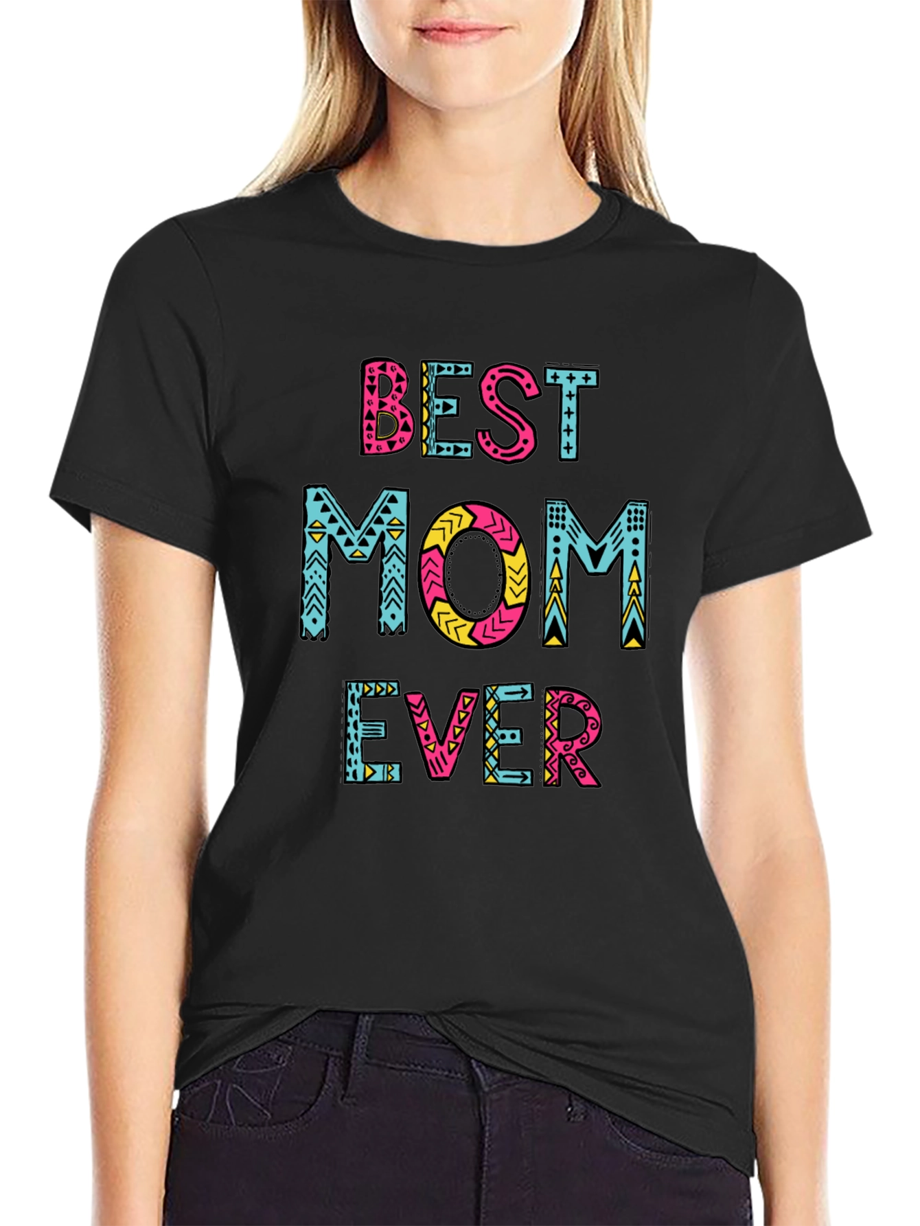 Best Mom Ever Graphic Tee - Trendy Unisex T-Shirt