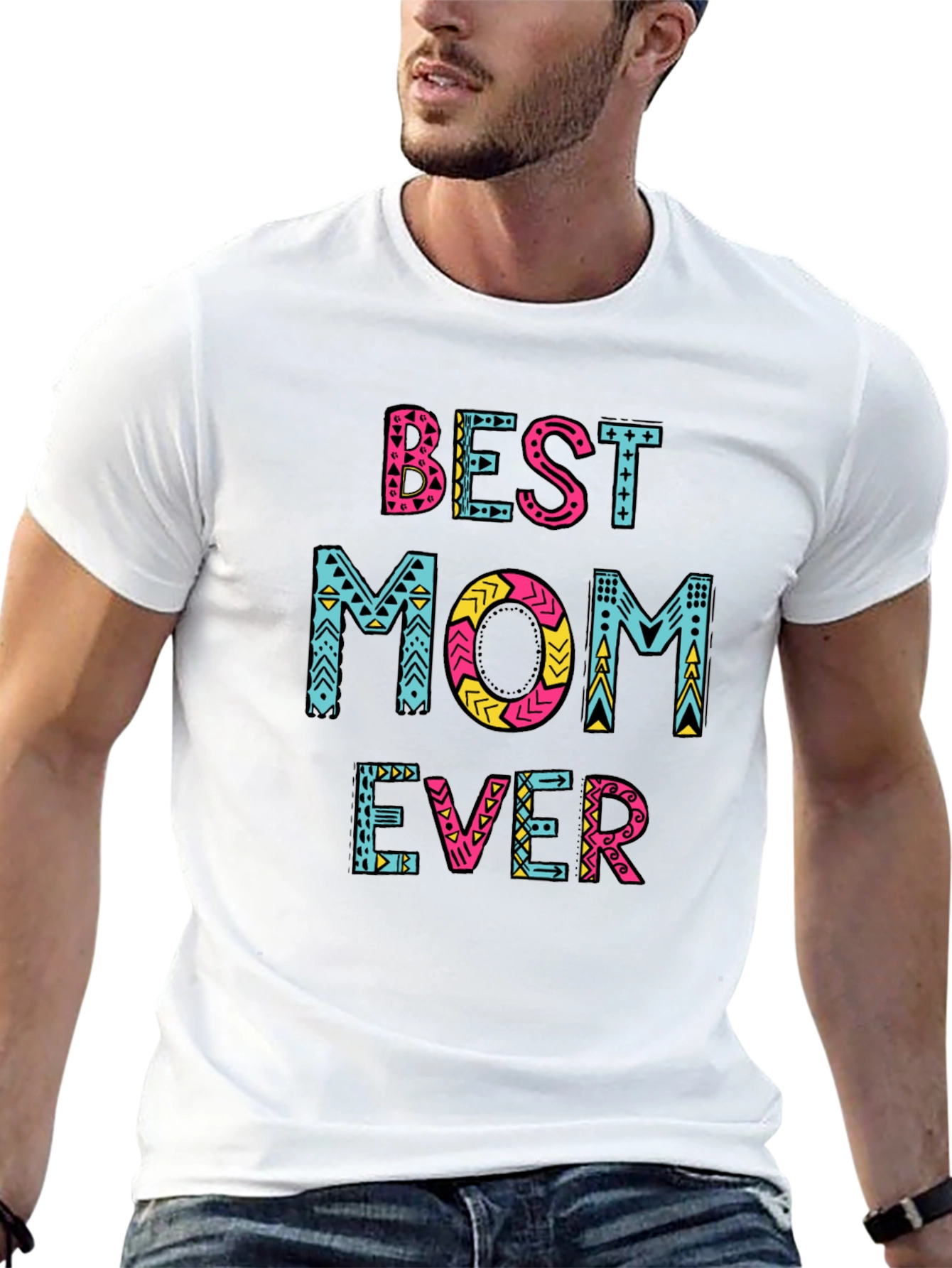 Best Mom Ever Graphic Tee - Trendy Unisex T-Shirt