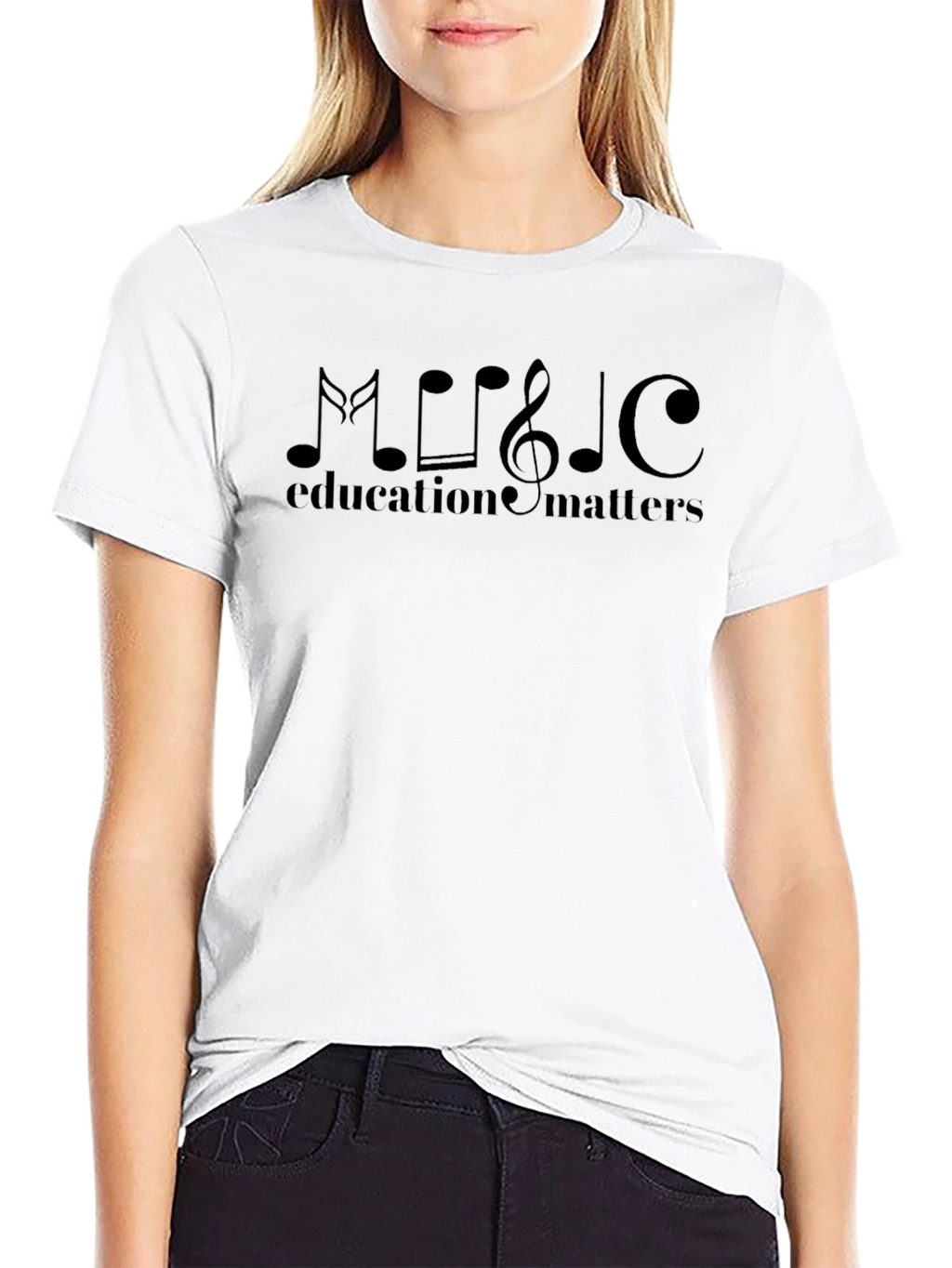 Music Education Matters Black T-Shirt