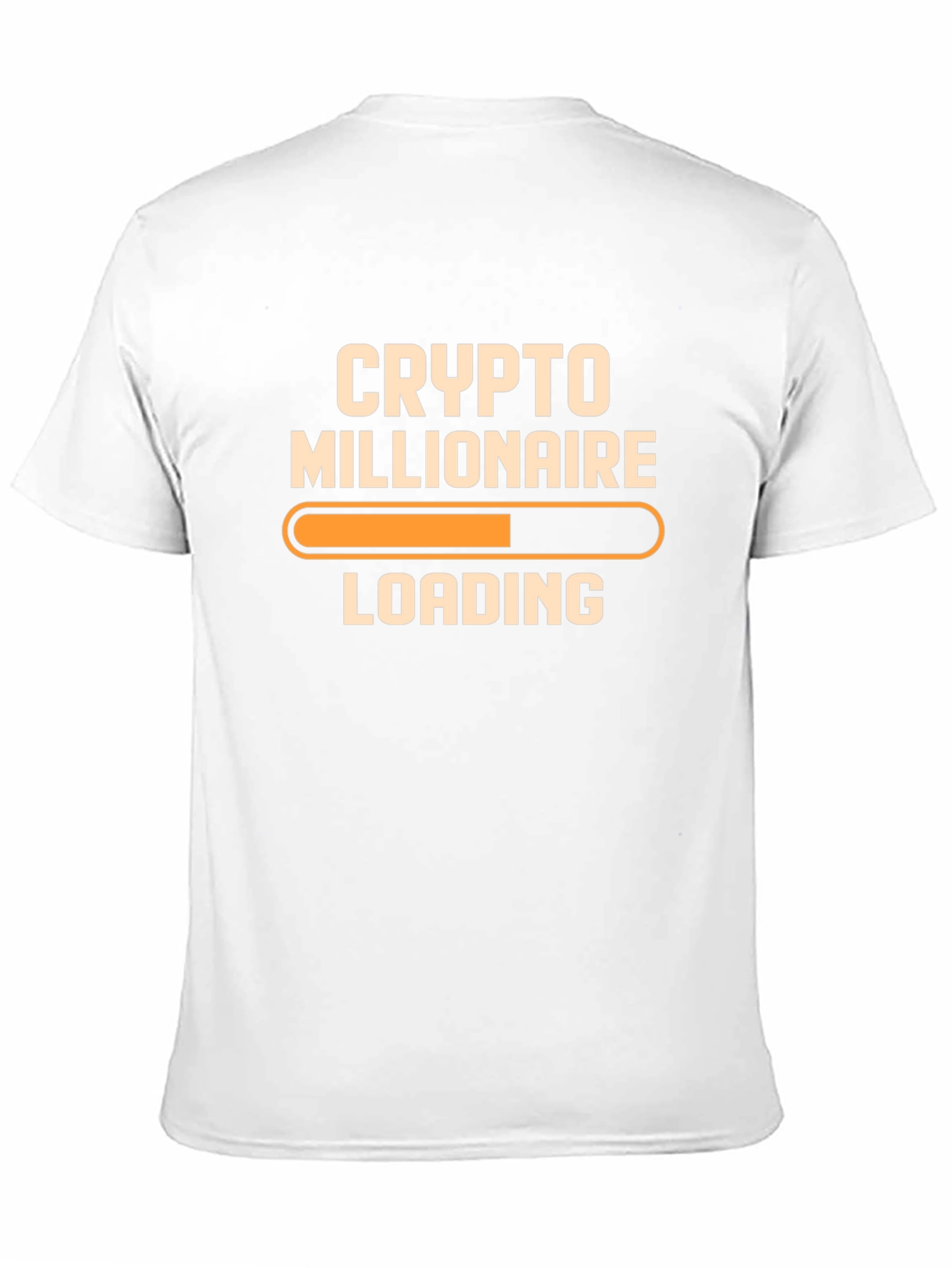 Crypto Millionaire Loading T-Shirt - Funny Bitcoin Tee