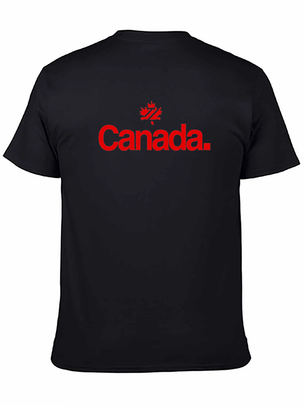 Canada Maple Leaf Graphic Black T-Shirt