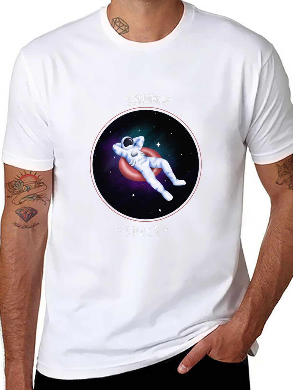 Swimming in Space T-Shirt