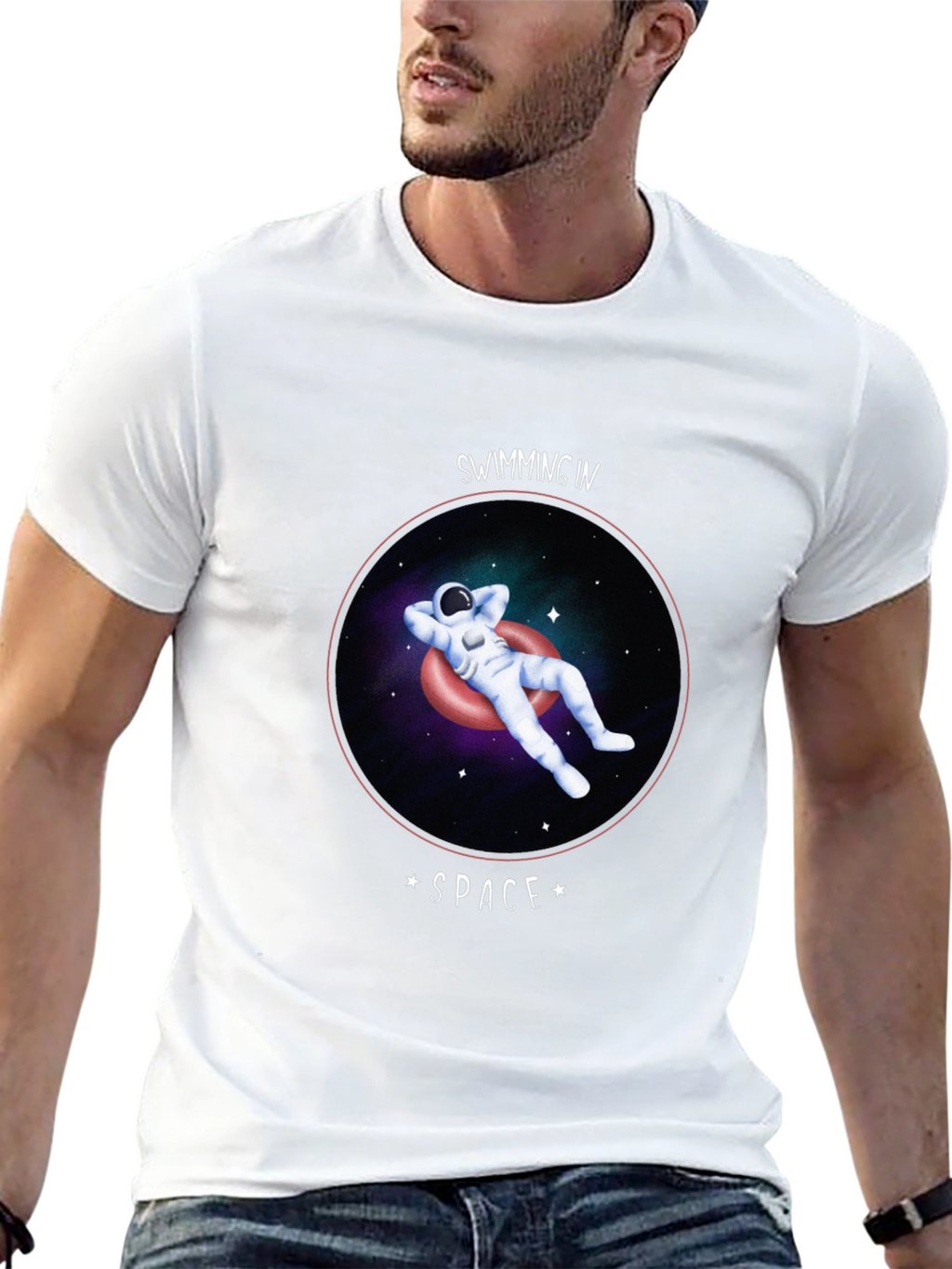 Swimming in Space T-Shirt