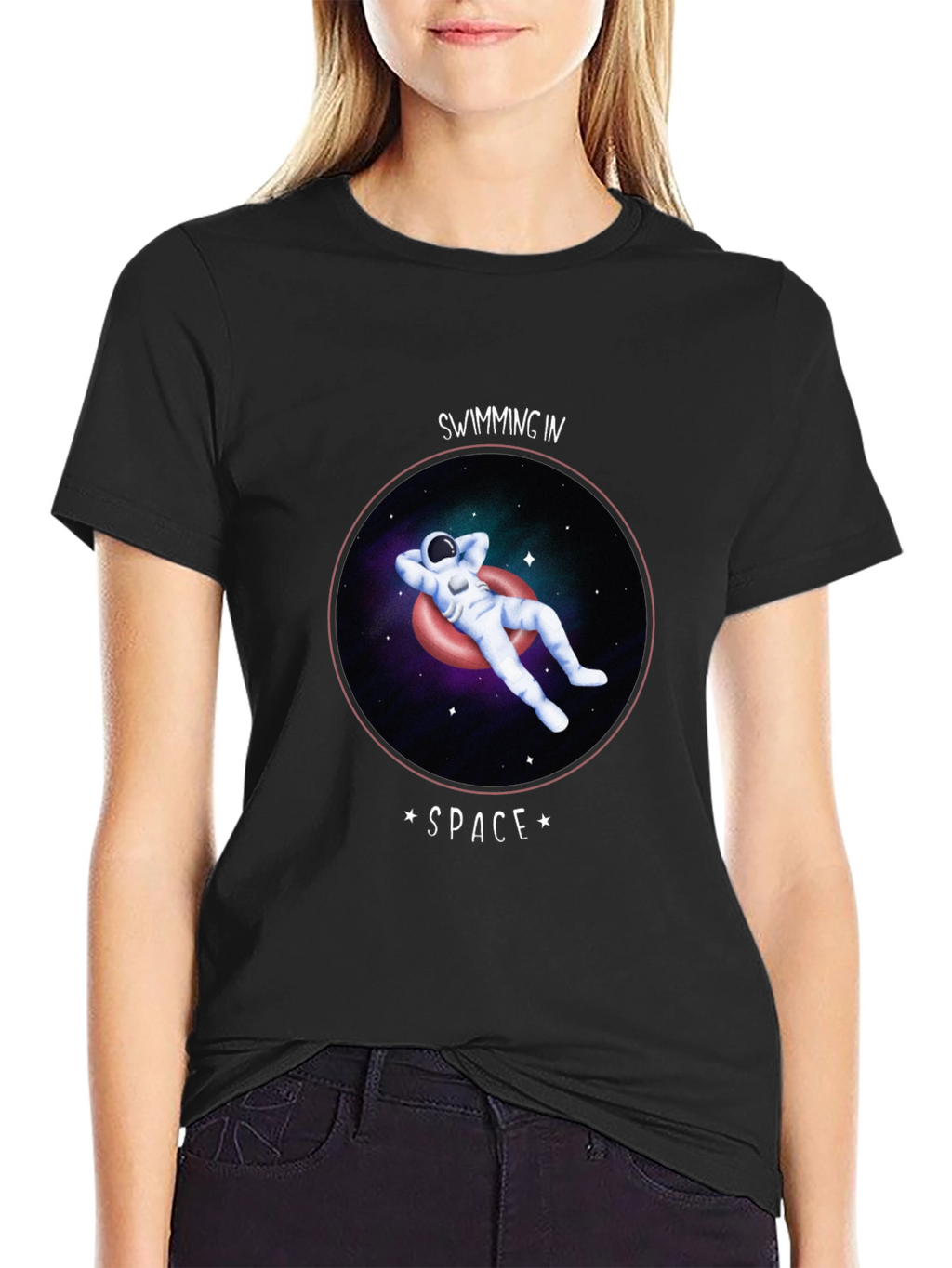 Swimming in Space T-Shirt