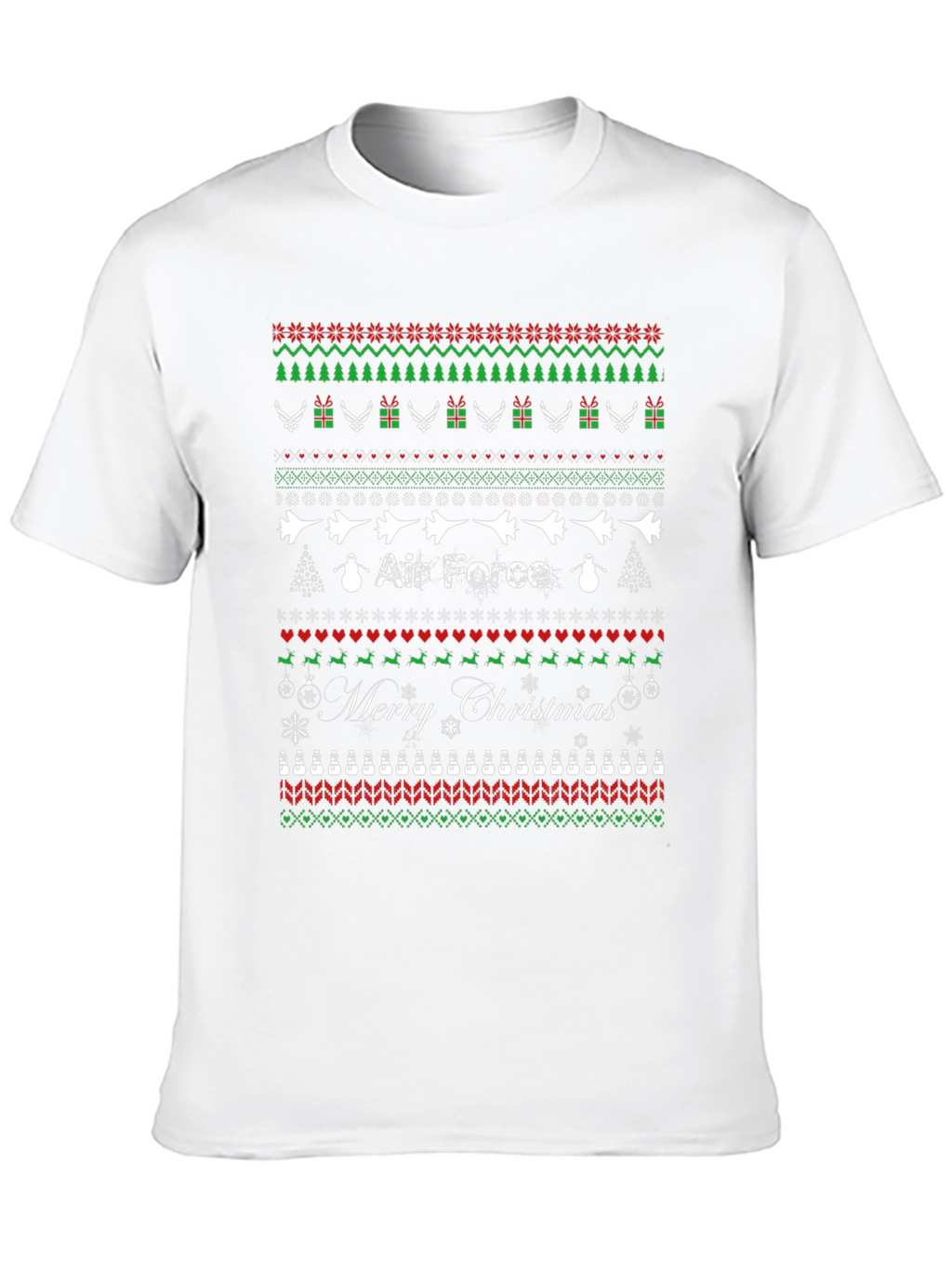 Air Force Ugly Christmas Sweater T-Shirt