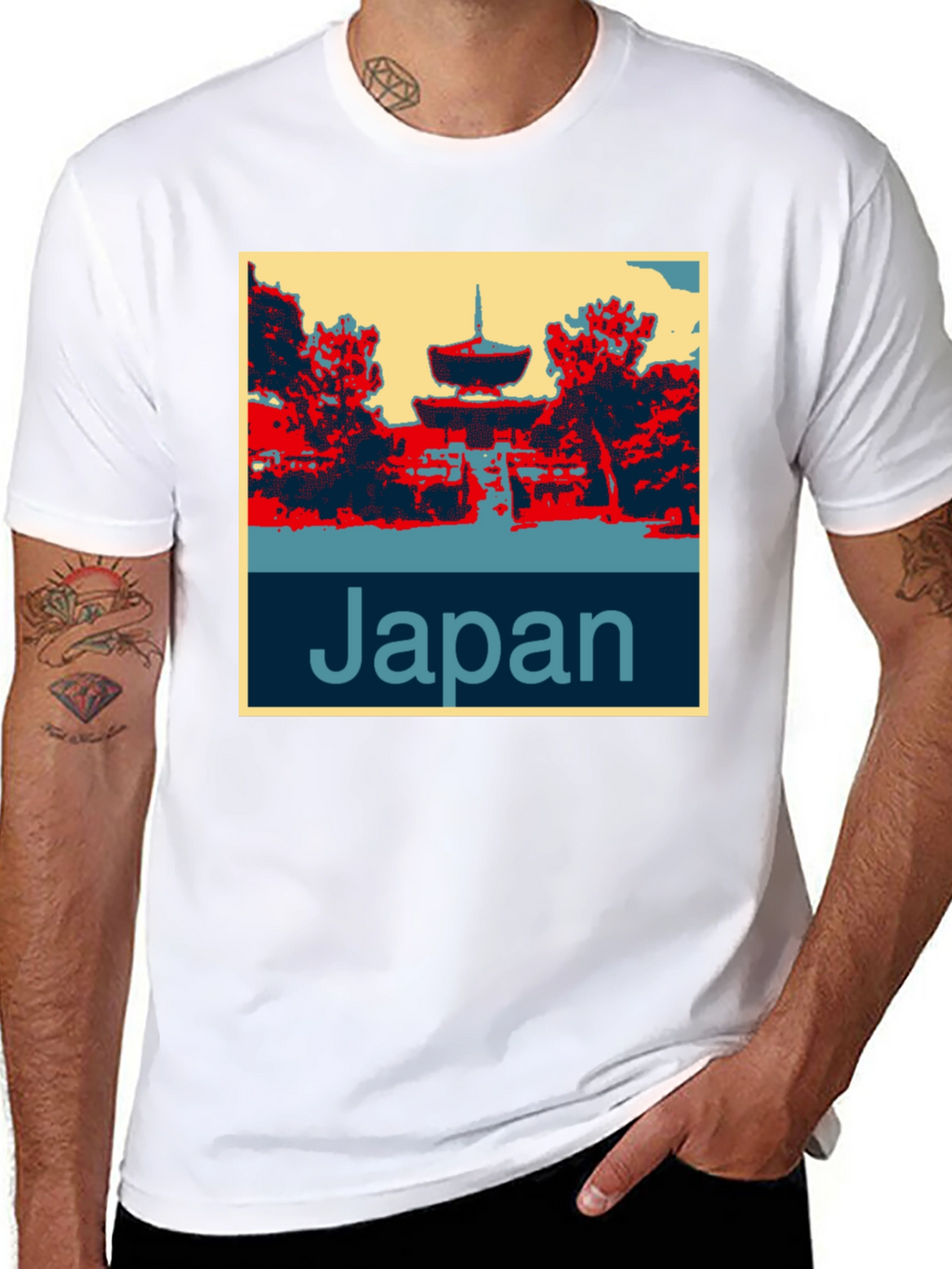 Japan Tee - Retro Travel T-Shirt