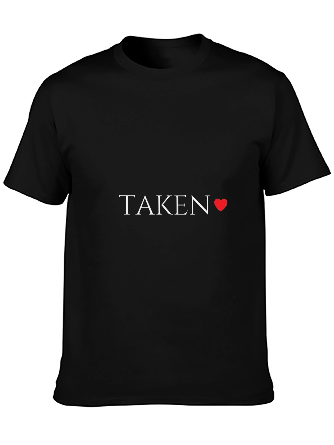 Taken Heart Graphic Tee - Romantic Couple T-Shirt