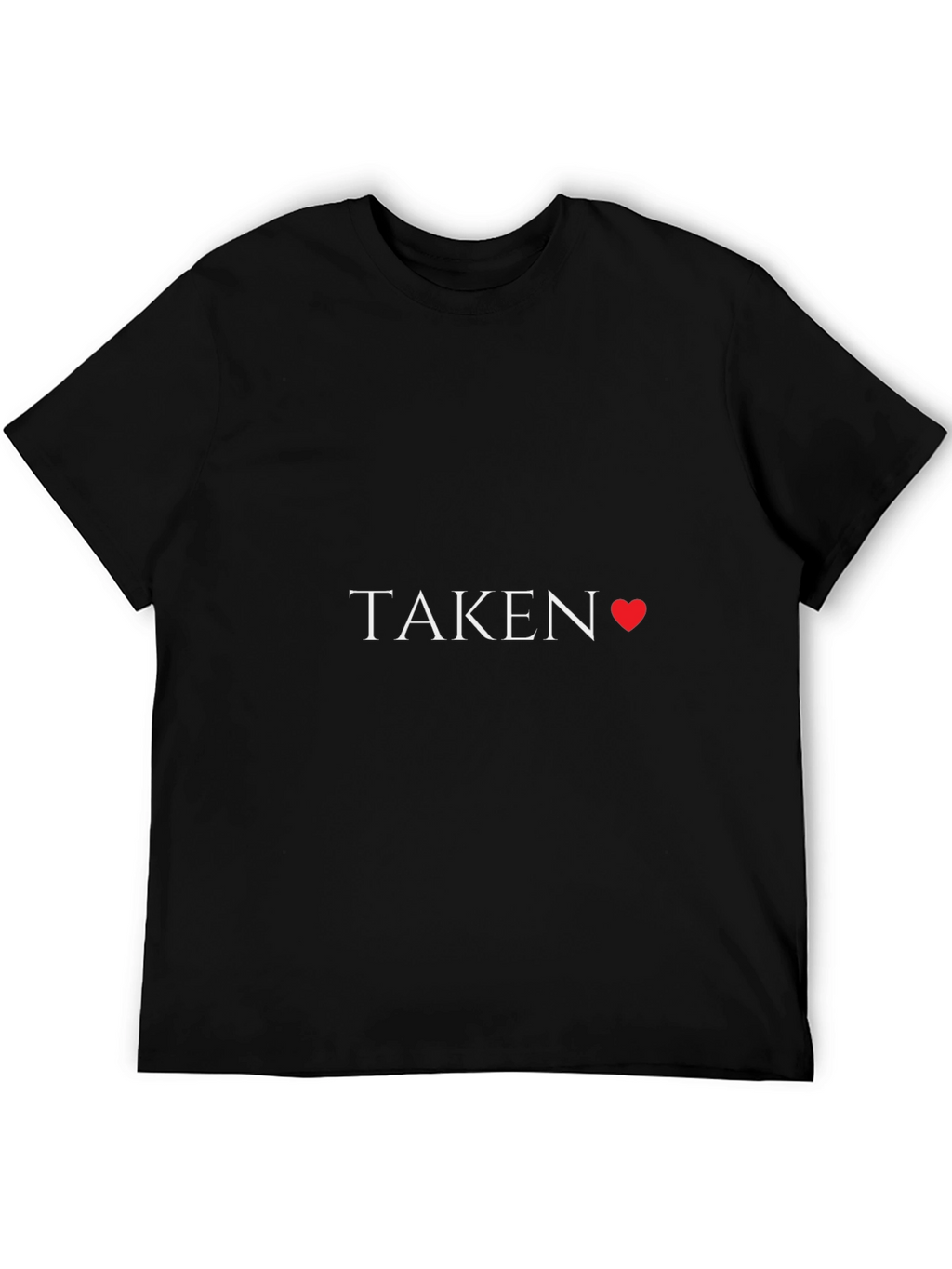 Taken Heart Graphic Tee - Romantic Couple T-Shirt