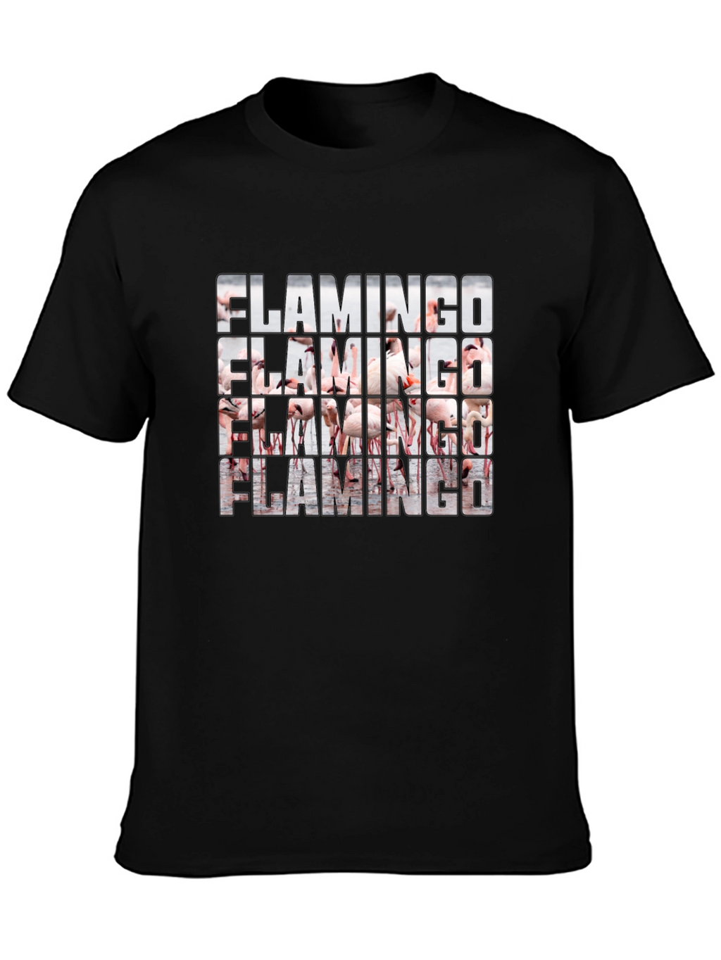 Flamingo Graphic T-Shirt - Cool Bird Lover Tee