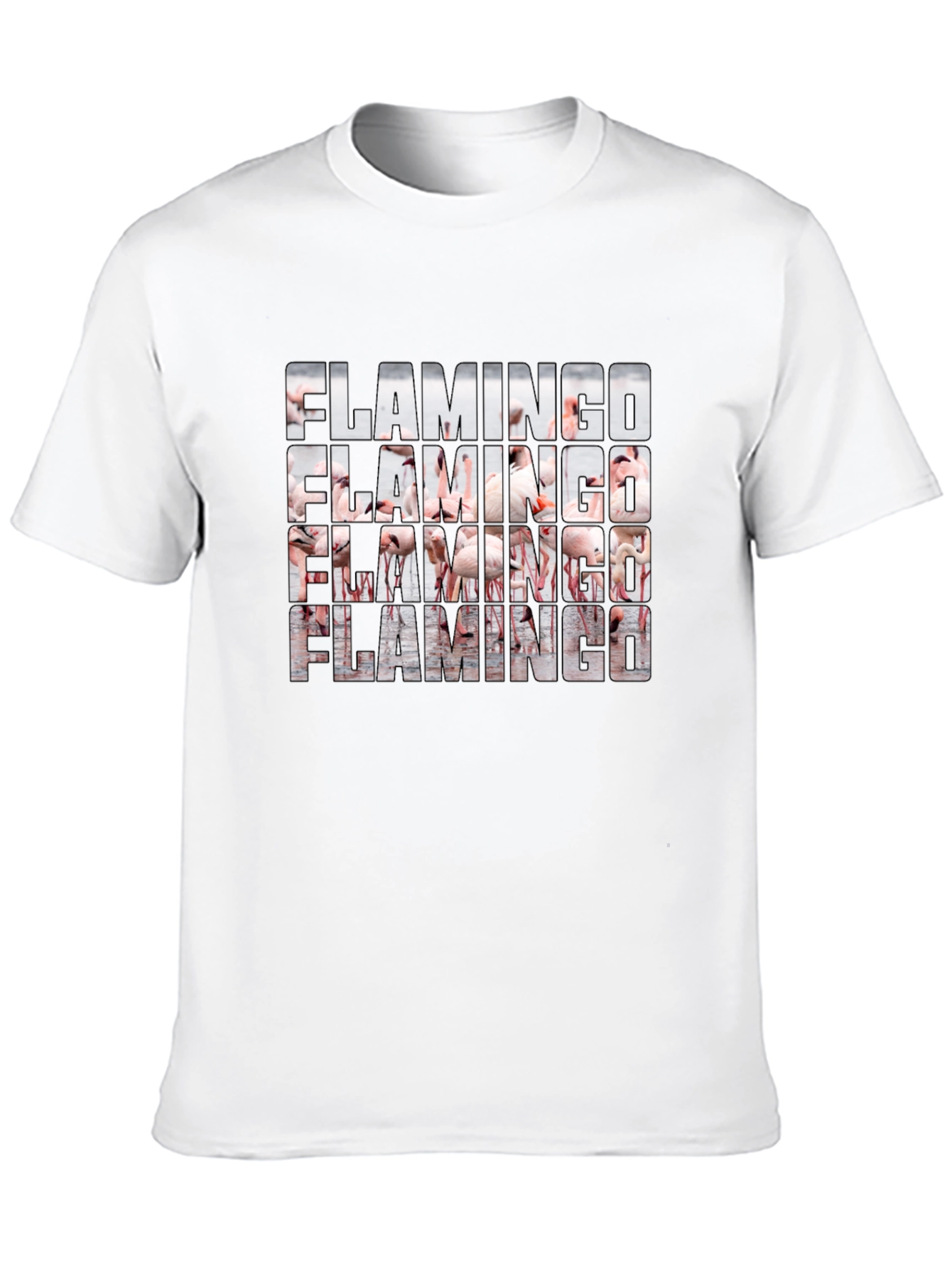 Flamingo Graphic T-Shirt - Cool Bird Lover Tee