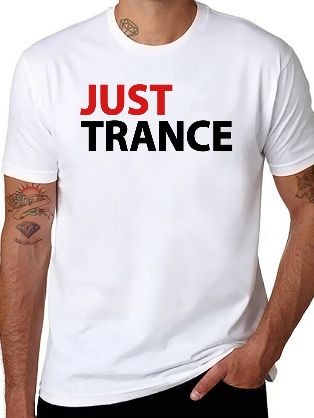 Just Trance Graphic Tee - Music Fan Apparel