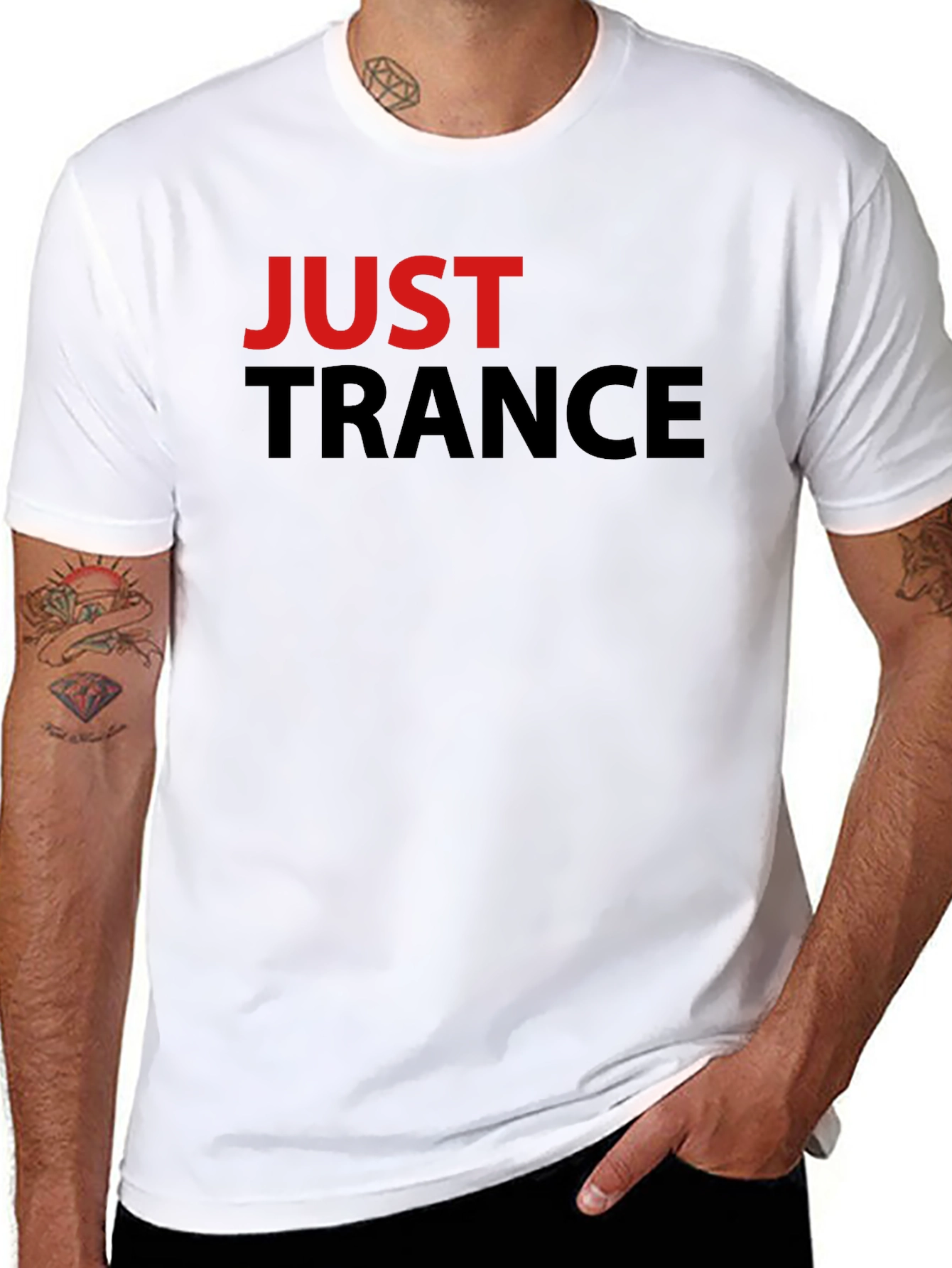 Just Trance Graphic Tee - Music Fan Apparel