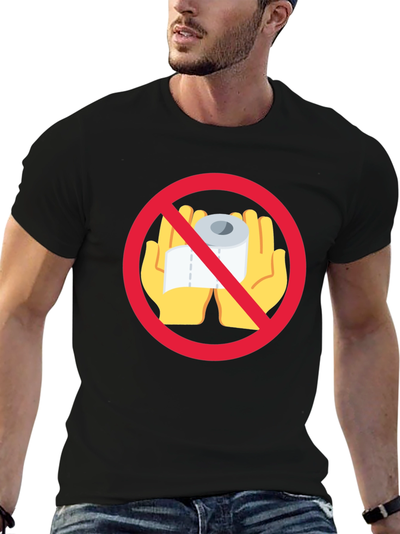 Novelty Humor T-Shirt - TP Forbidden