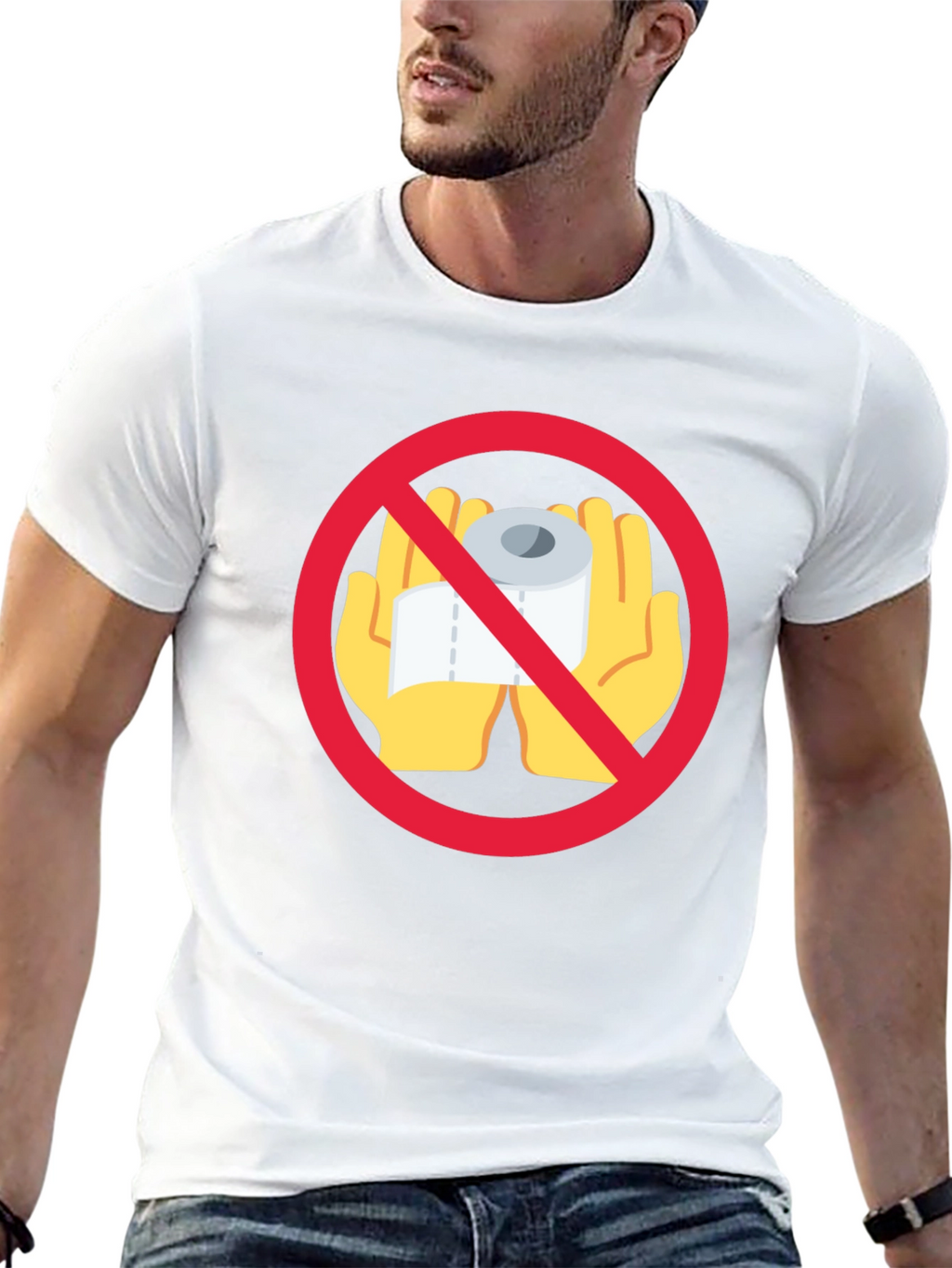 Novelty Humor T-Shirt - TP Forbidden