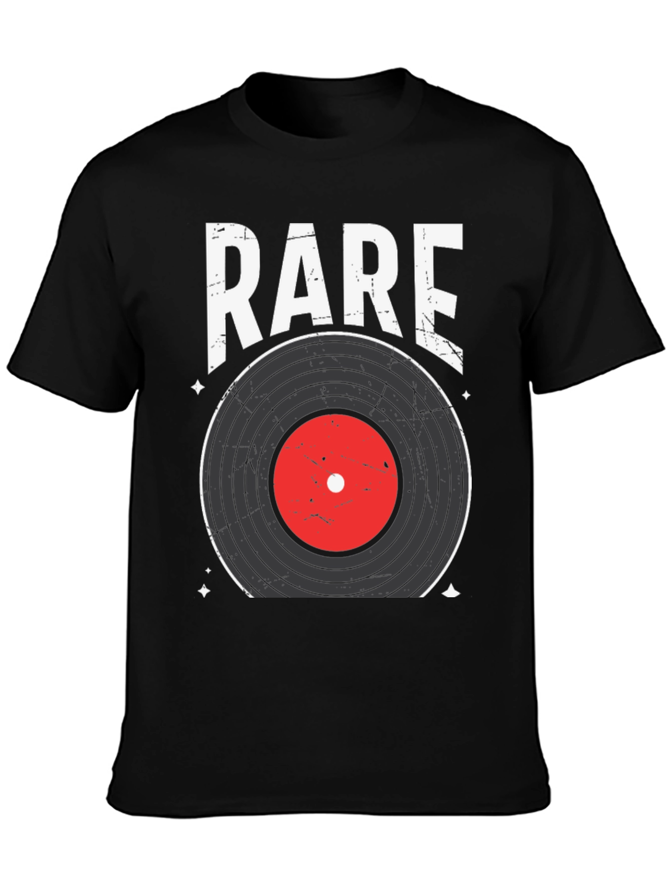 Rare Vinyl Record Graphic Tee - Classic Music Lover T-Shirt