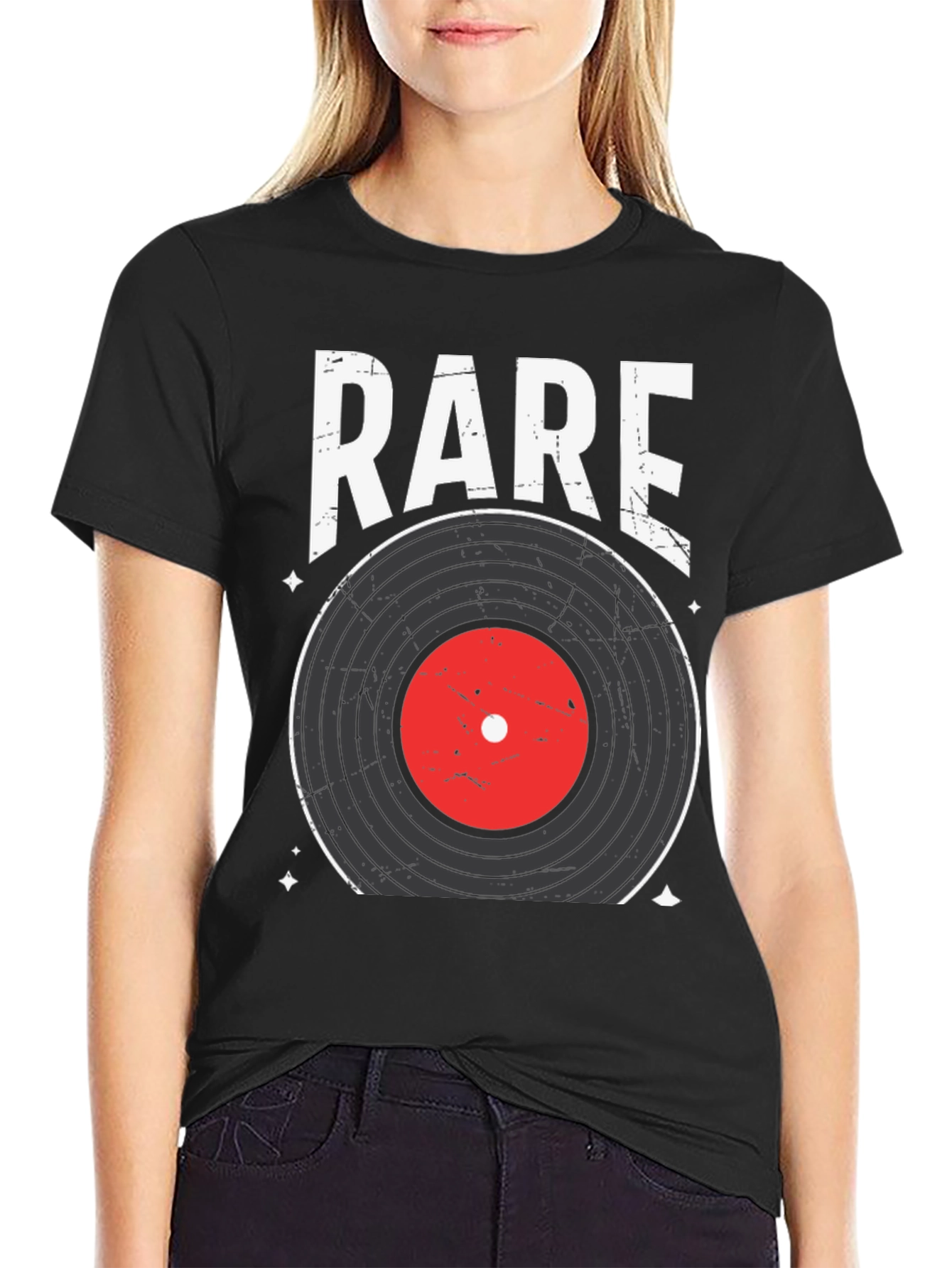 Rare Vinyl Record Graphic Tee - Classic Music Lover T-Shirt
