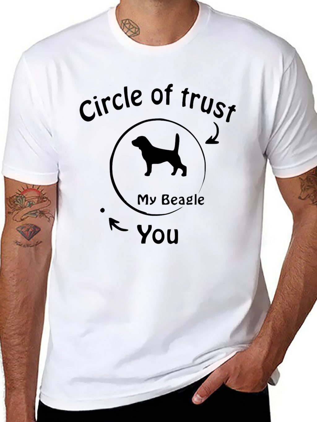 Circle of Trust Beagle T-Shirt