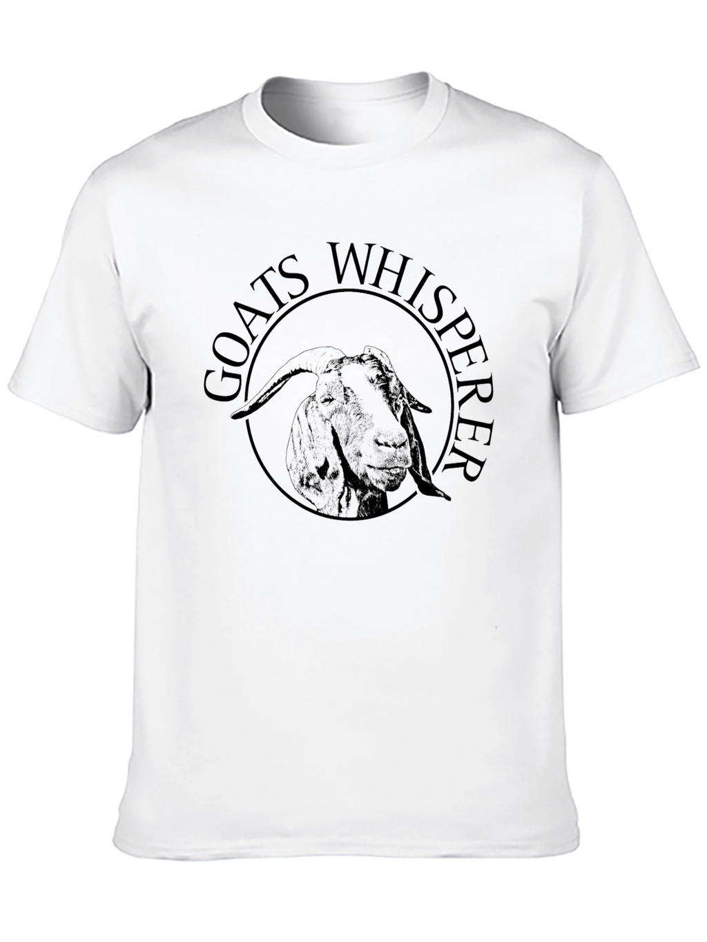 Goats Whisperer Graphic T-Shirt - Black
