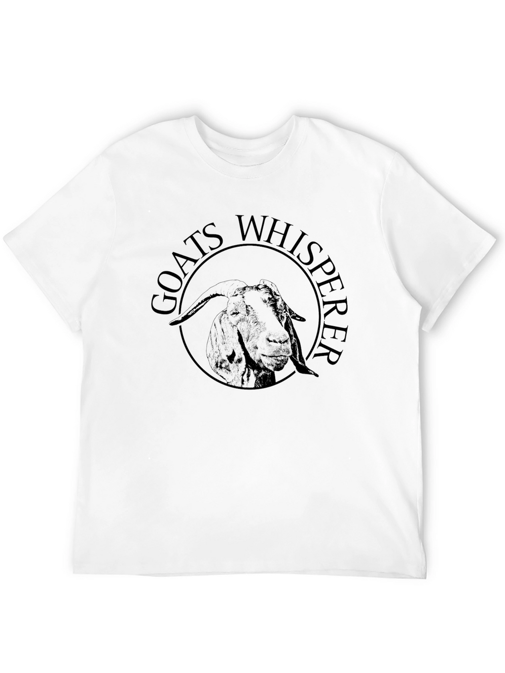 Goats Whisperer Graphic T-Shirt - Black