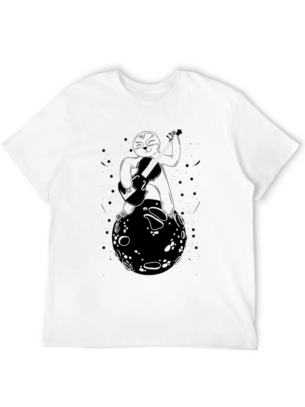 Sloth on the Moon Graphic T-Shirt