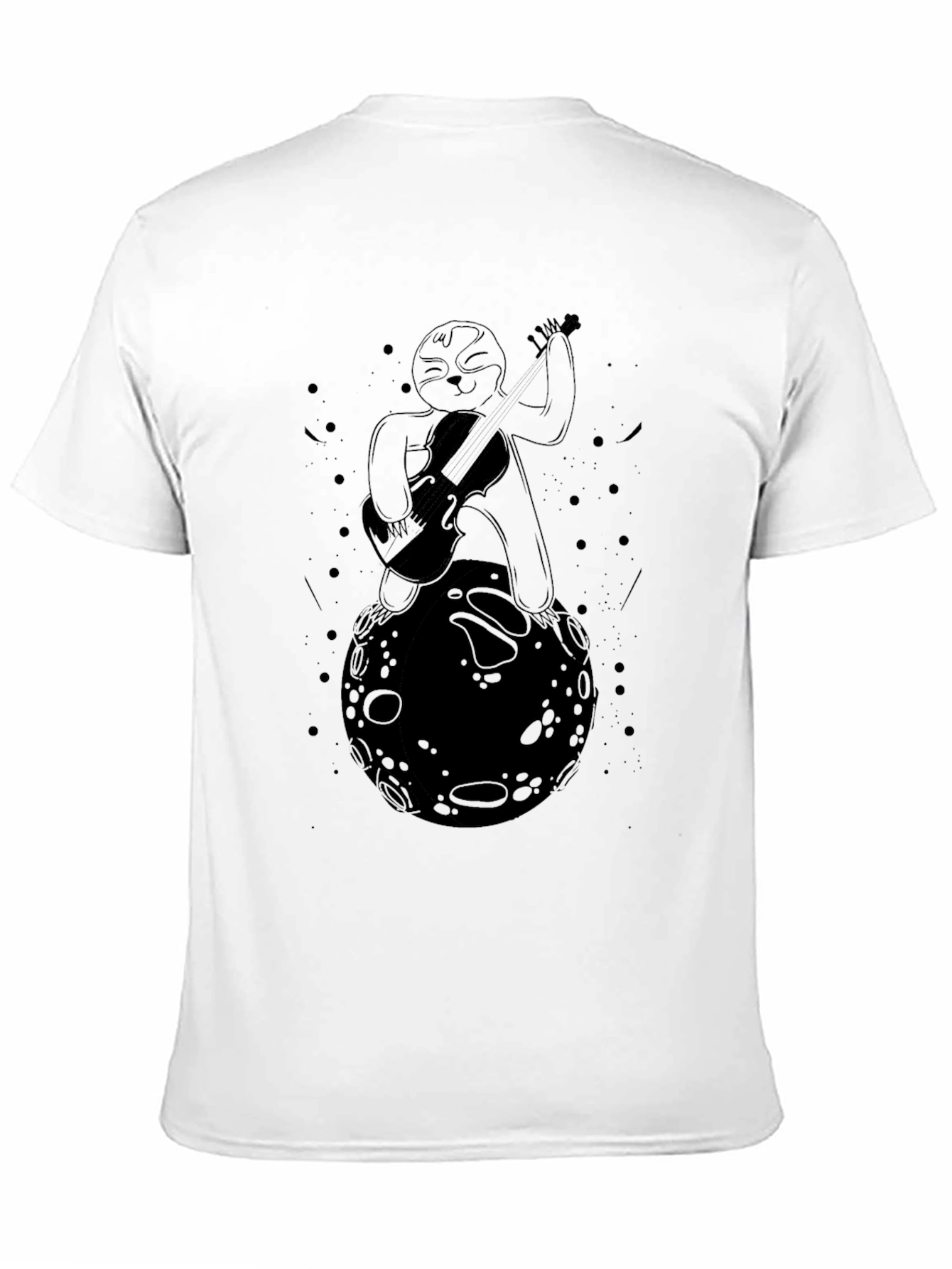 Sloth on the Moon Graphic T-Shirt