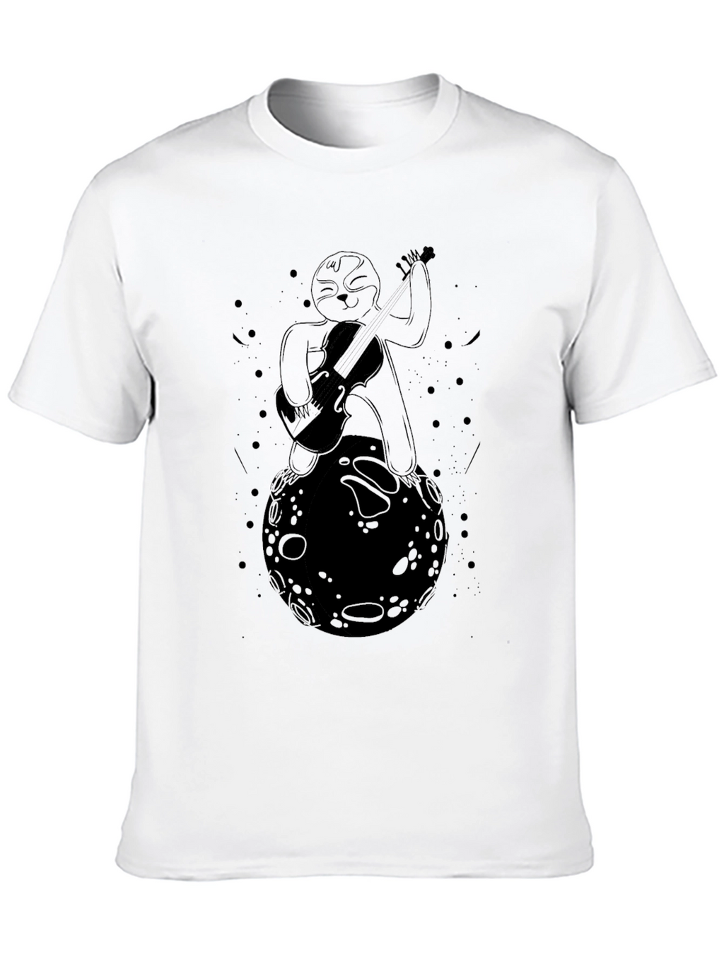 Sloth on the Moon Graphic T-Shirt
