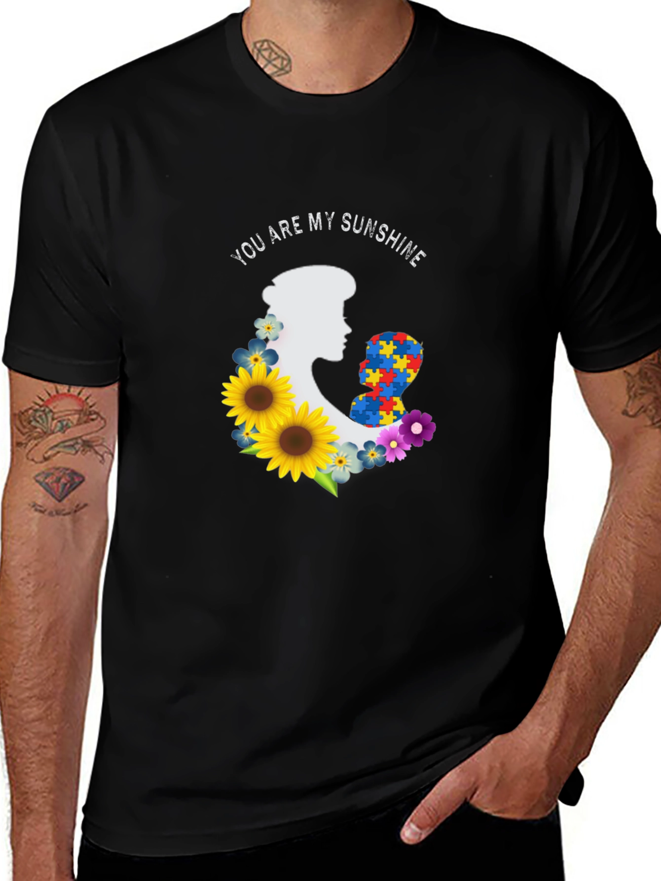 Autism Awareness Sunshine Graphic T-Shirt