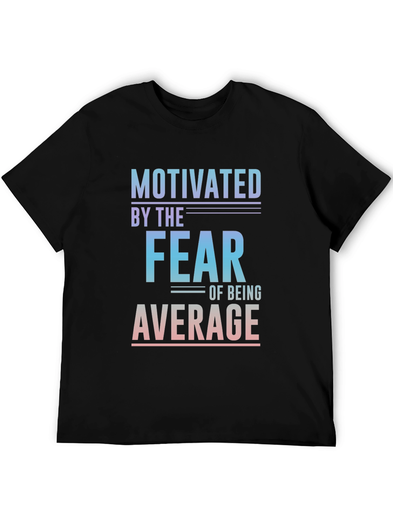 Motivated by Fear Graphic Tee - Black