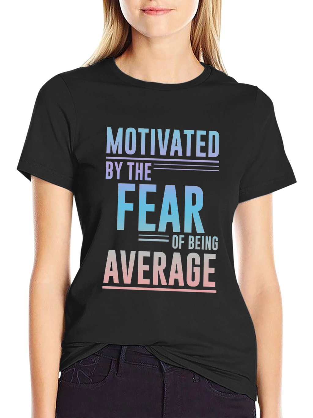 Motivated by Fear Graphic Tee - Black