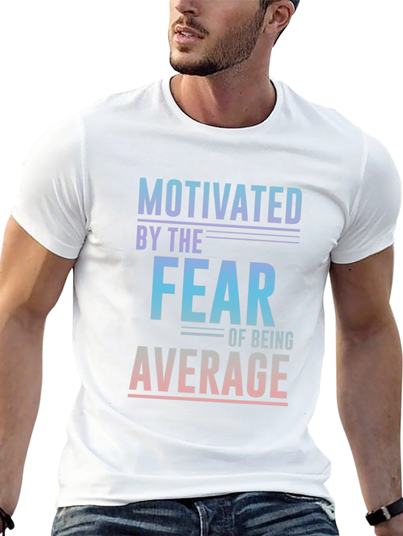 Motivated by Fear Graphic Tee - Black