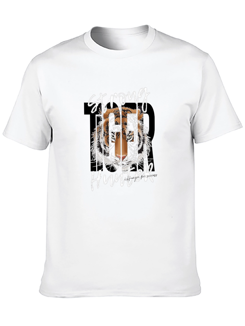 Strong Hunter Tiger Graphic T-Shirt