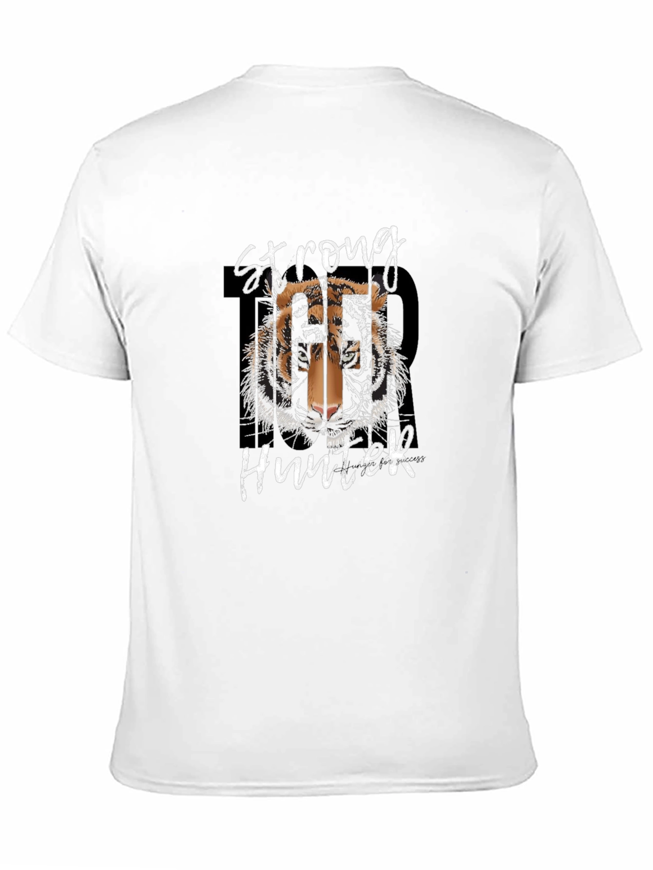 Strong Hunter Tiger Graphic T-Shirt
