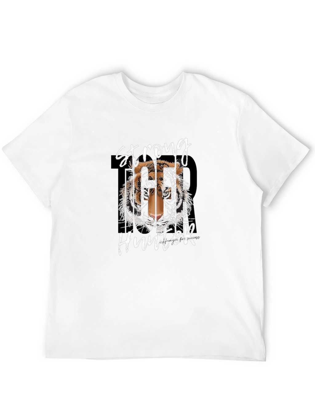Strong Hunter Tiger Graphic T-Shirt