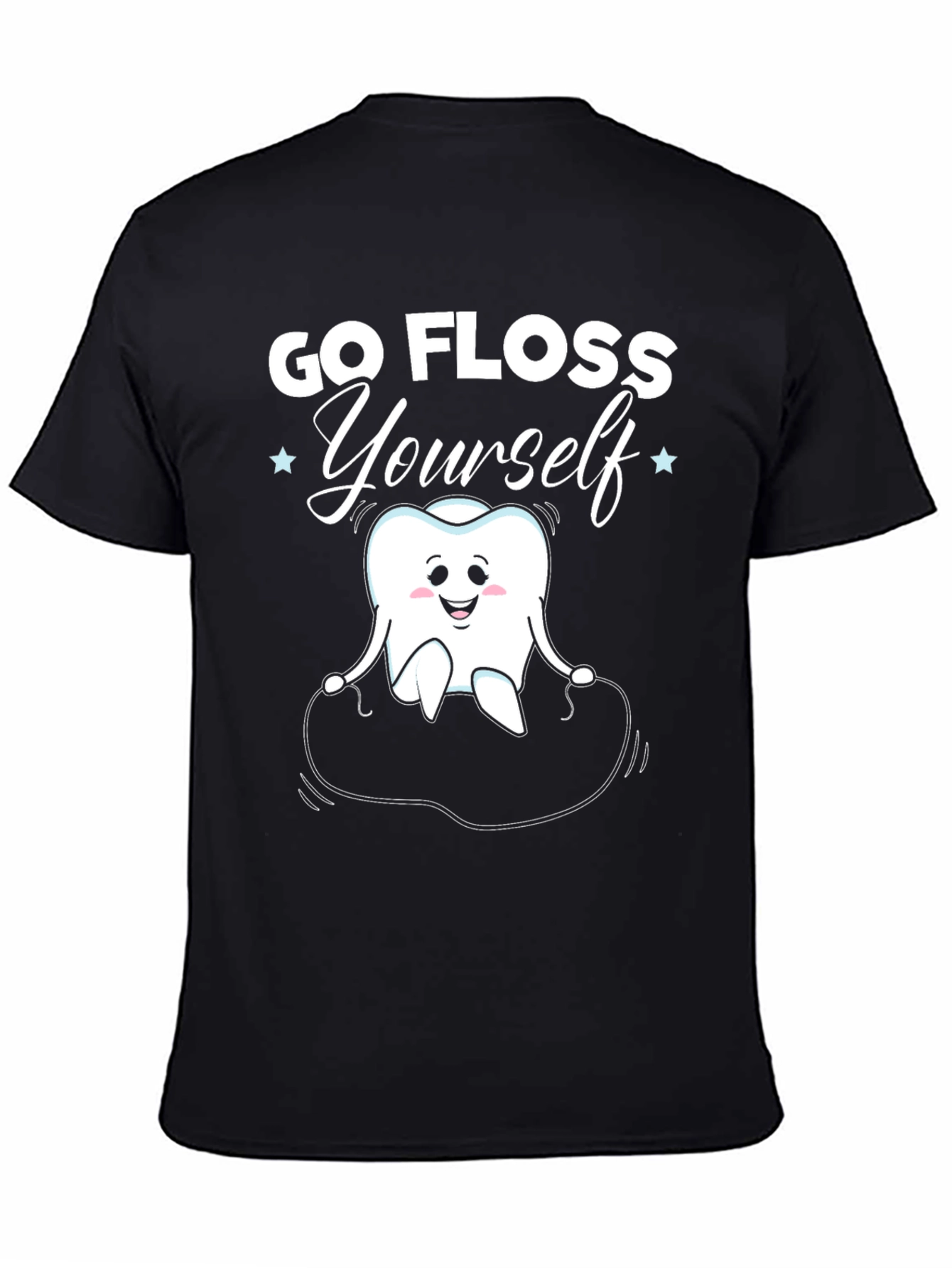 Go Floss Yourself Graphic T-Shirt - Dental Hygiene Tee