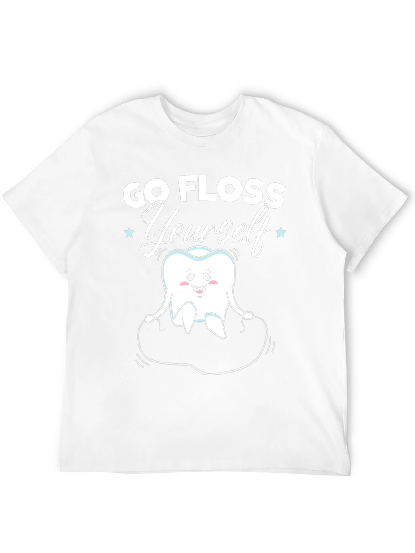 Go Floss Yourself Graphic T-Shirt - Dental Hygiene Tee
