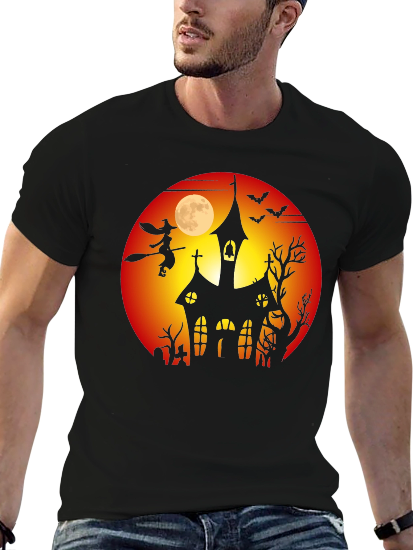 Halloween Spooky House T-Shirt