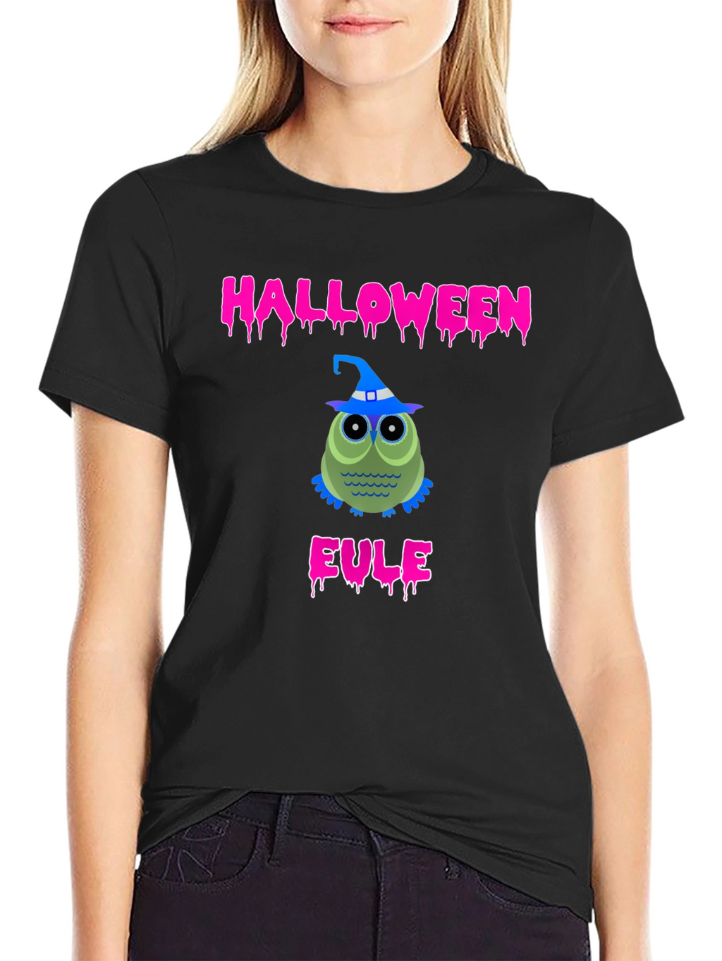 Halloween Eule Owl T-Shirt