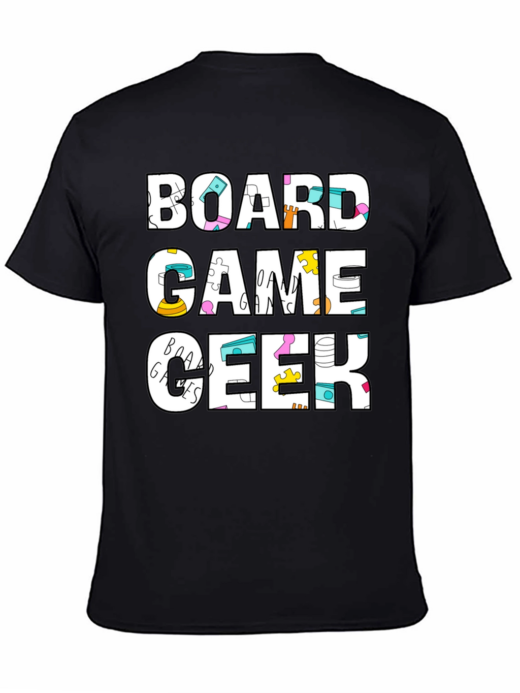 Board Game Geek Graphic Tee - Casual T-Shirt