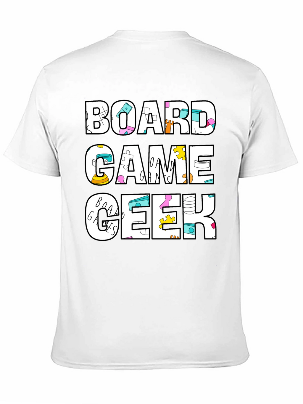 Board Game Geek Graphic Tee - Casual T-Shirt