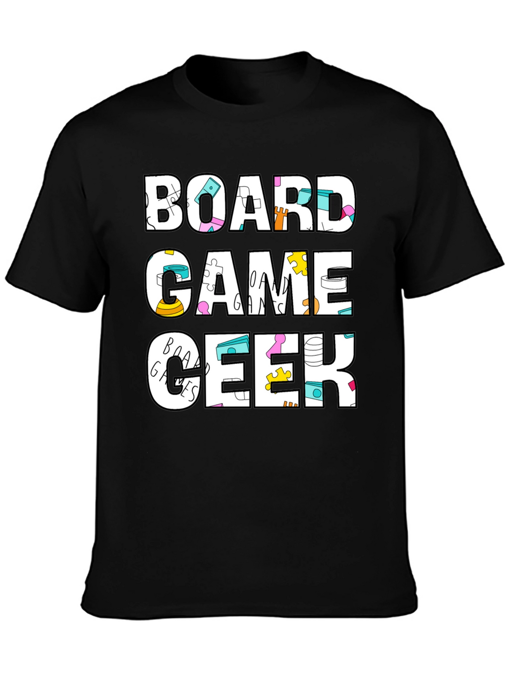 Board Game Geek Graphic Tee - Casual T-Shirt