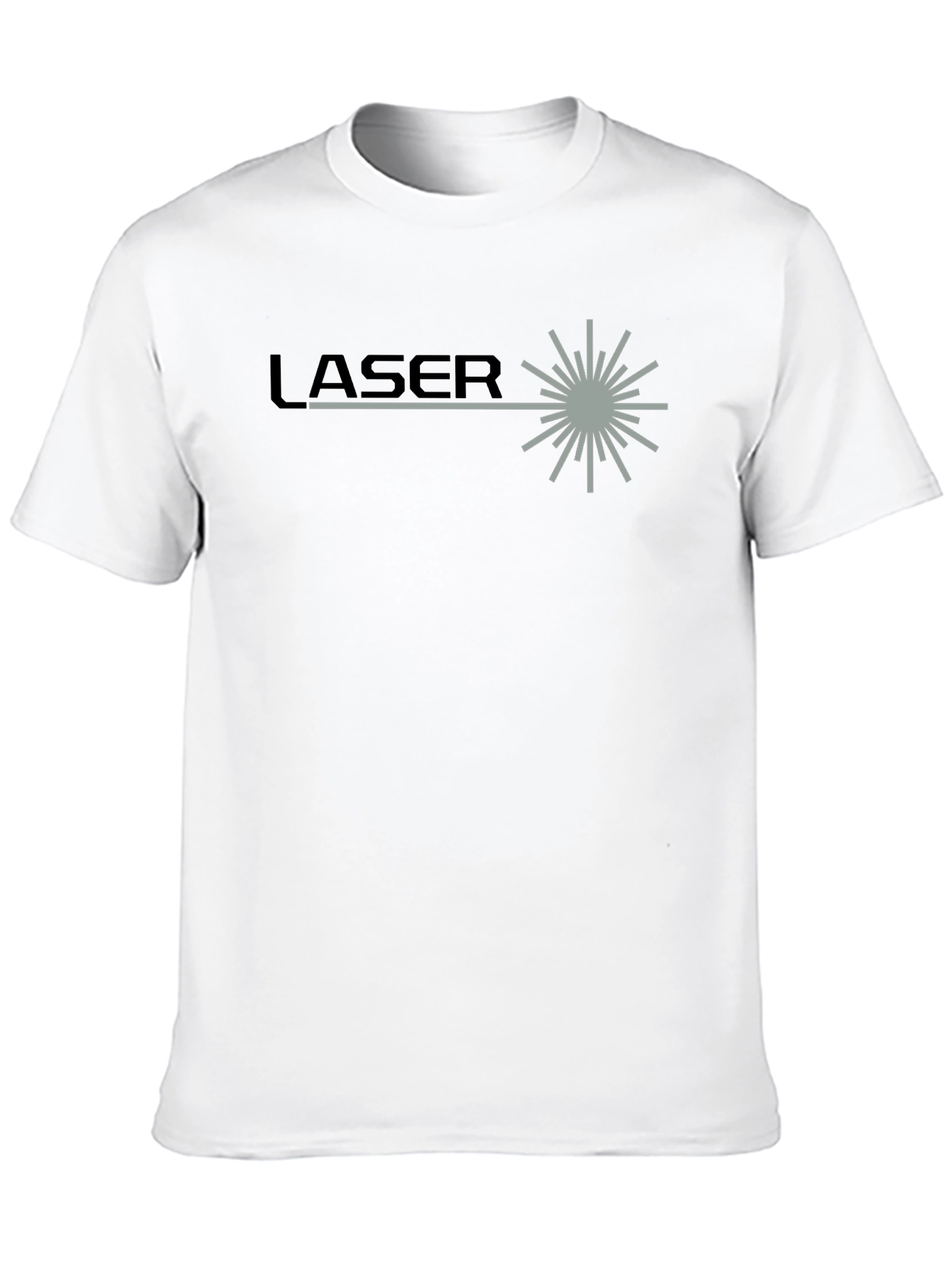 Laser Graphic T-Shirt - Modern Style Tee